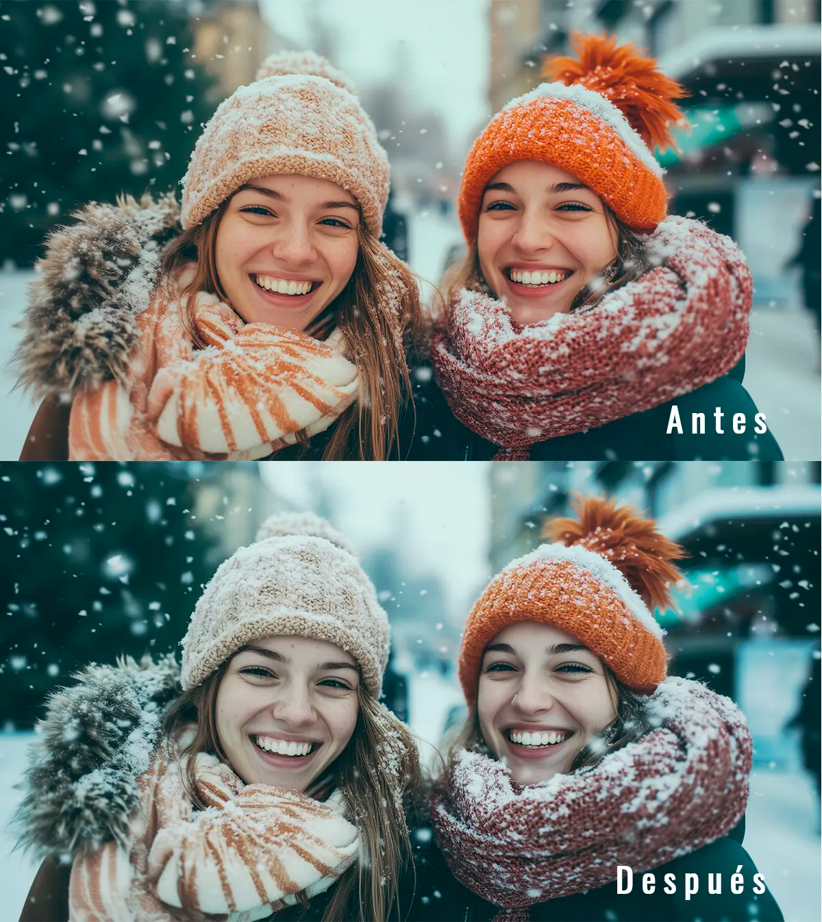 LUTs Invernales Azulados – 21 Tonos Fríos