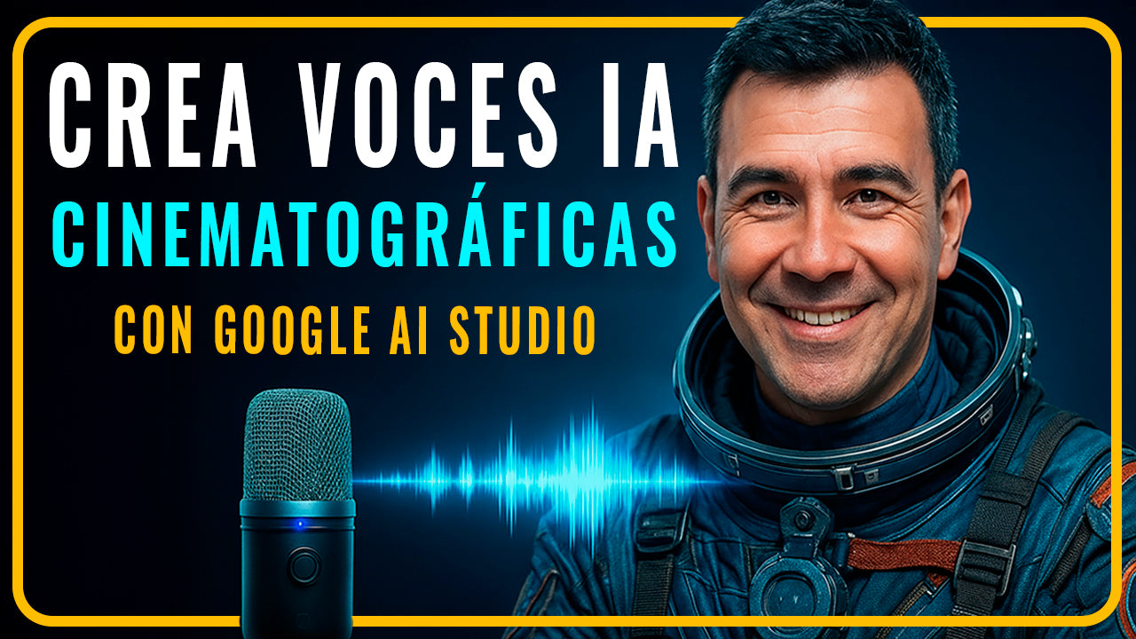 🎤 Guía Definitiva: Crea Voces IA Cinematográficas y Realistas con Google AI Studio (Texto a Voz)