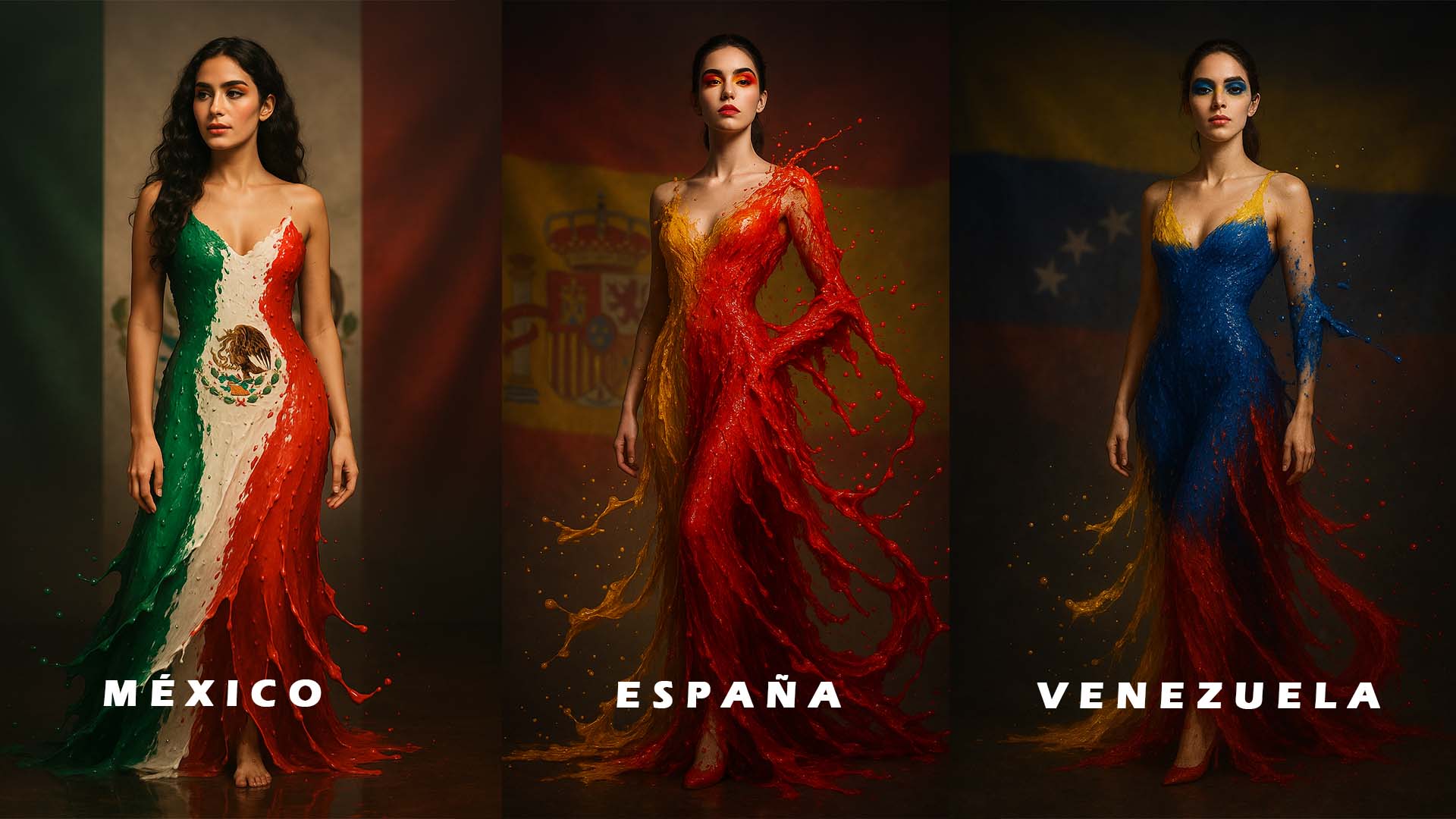 Cómo crear vestidos líquidos de banderas con ChatGPT