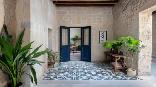 Ejemplo 3D texturas suelo hidráulico