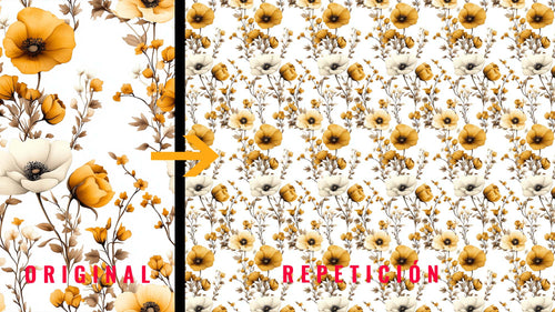 ORIGINAL-REPETICION textura floral