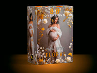 completo pack de overlays de marcos florales