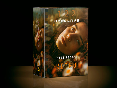 overlays para fotos retro