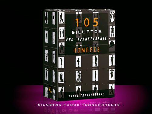 Pack siluetas HOMBRE