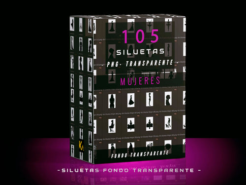 pack siluetas mujer png