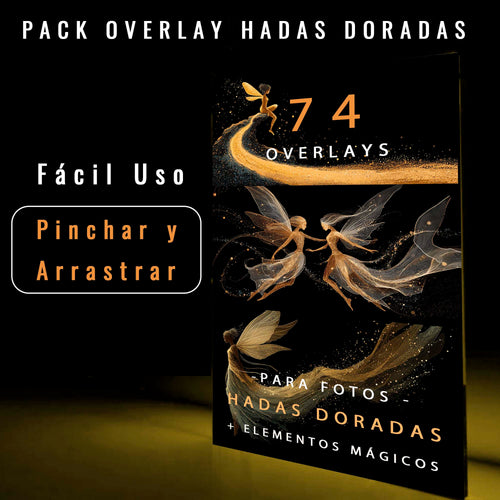 Pack de overlays Hadas Doradas