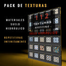 Pack de texturas suelo hidráulico