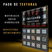 Pack de texturas suelo hidráulico