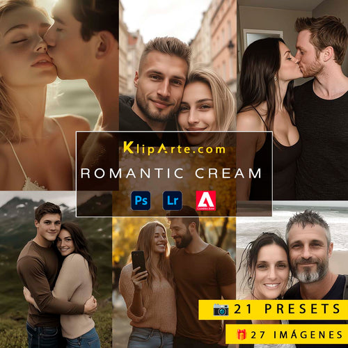 Portada Preset Romantic Cream