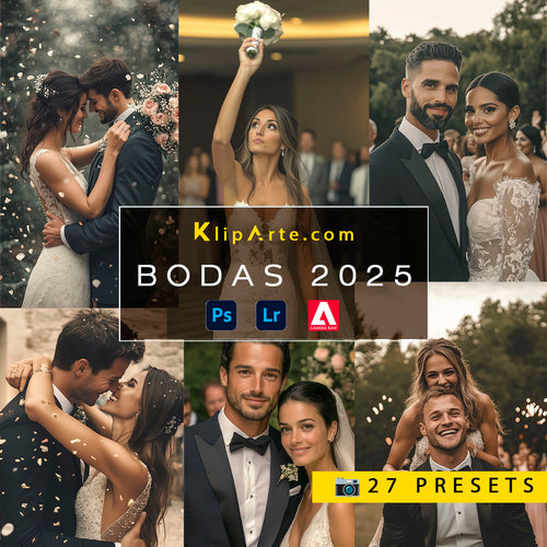 portada pack presets bodas 2025