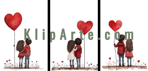 Postales Verticales San Valentín