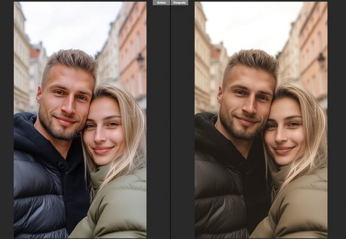 Preset Romantic AntesDespues 1