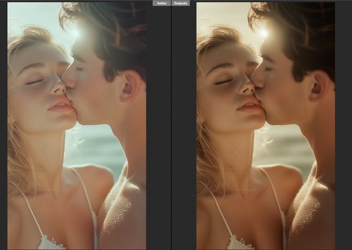 Preset Romantic AntesDespues 3