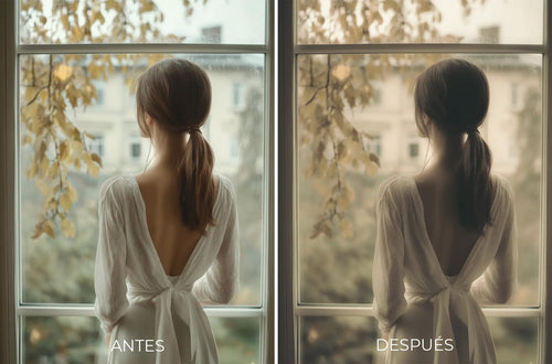 Preset nostalgico antes-despues