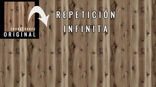 Textura madera con nudos