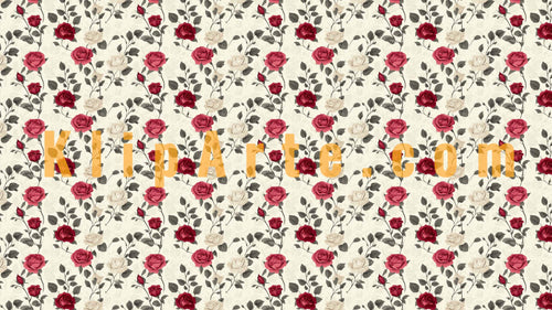 Textura papel pintado rosas