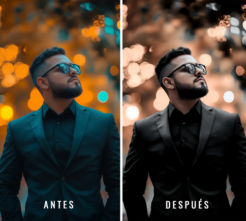 21 Presets Black para Lightroom y Photoshop