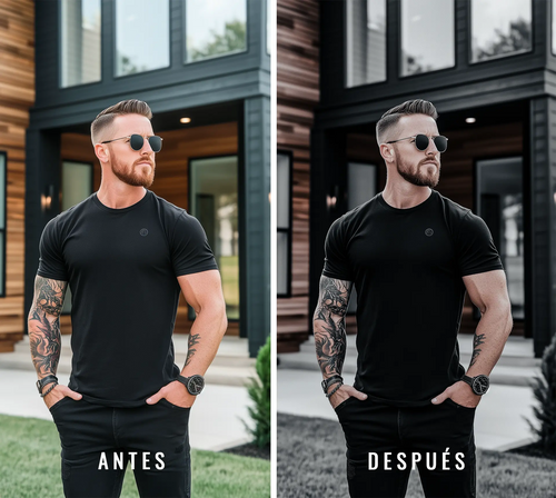 21 Presets Black para Lightroom y Photoshop