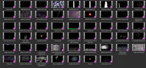 miniaturas overlays efectos magicos