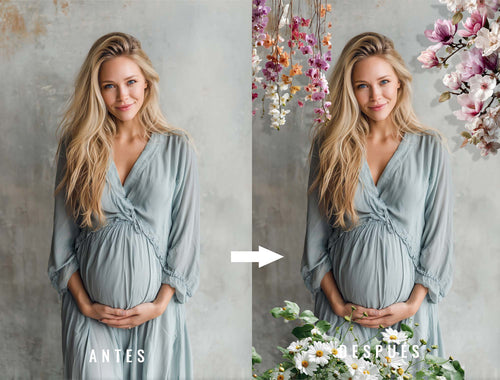 overlay floral antes después 2