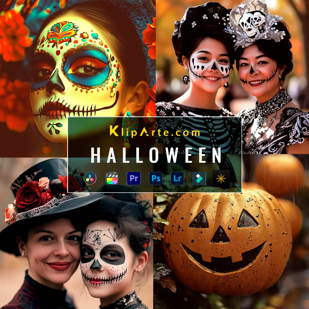 Pakc de Presets (Luts) de Halloween y día de los difuntos