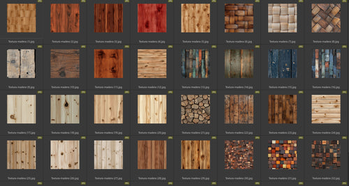 Video texturas de madera tileables