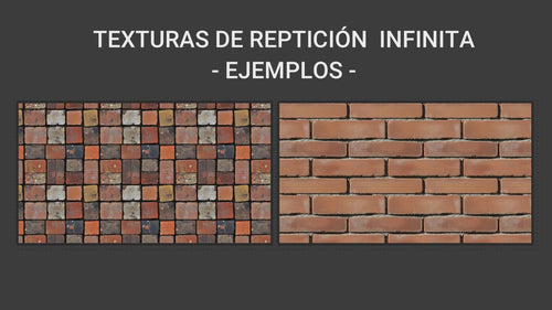 Video ejemplos texturas repetitivas construcción
