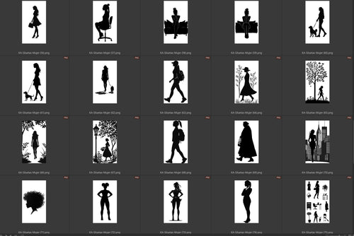 siluetas mujer indice 2