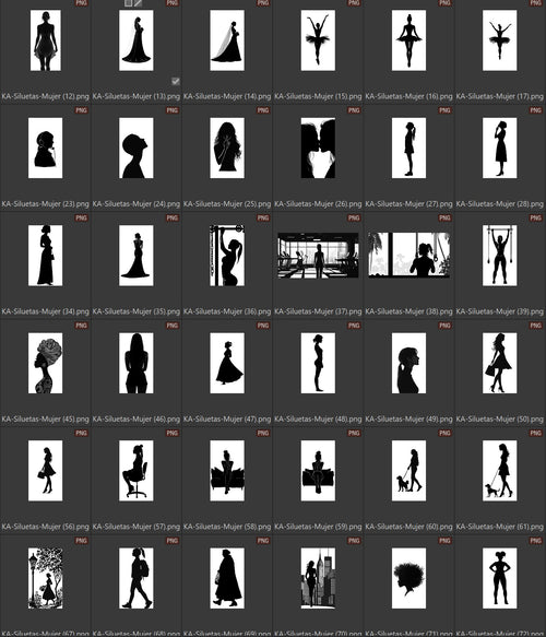 siluetas mujer indice 3